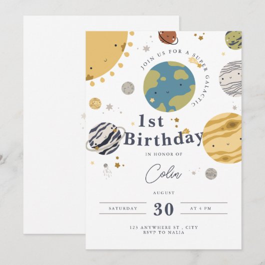 uitnodiging voor de buitenruimte (Voorkant / Achterkant)