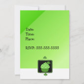 Uitnodiging voor de dag van de St. Patrick (Achterkant)