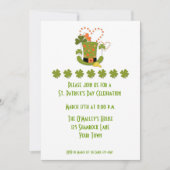 Uitnodiging voor de dag van de St. Patrick (Voorkant)
