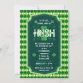 Uitnodiging voor de dag van de St. Patrick (Voorkant)