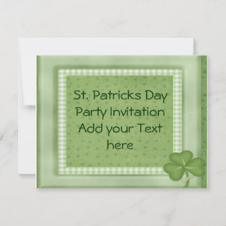 Uitnodiging voor de dag van de St. Patrick