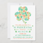 Uitnodiging voor de dag van de St. Patrick (Voorkant)