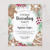 Uitnodiging voor de Decoratieve Partij van de Koek (Voorkant)