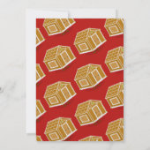 Uitnodiging voor de Decoratieve Partij van Gingerb (Achterkant)