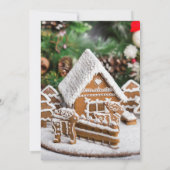 Uitnodiging voor de Decoratieve Partij van Gingerb (Achterkant)