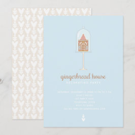 Uitnodiging voor de Decoratieve Partij van Gingerb