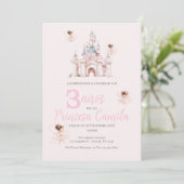 Uitnodiging voor de derde verjaardag van de prinse (Staand voorkant)