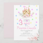 Uitnodiging voor de derde verjaardag van de prinse (Voorkant / Achterkant)