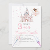 Uitnodiging voor de derde verjaardag van de prinse (Voorkant)