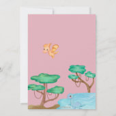 Uitnodiging voor de derde verjaardag van Girls Thr (Achterkant)