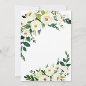 Uitnodiging voor de diploma-uitreiking van de klas (Achterkant)