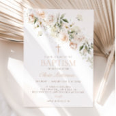 Uitnodiging voor de doop, eerste communie-uitnodig