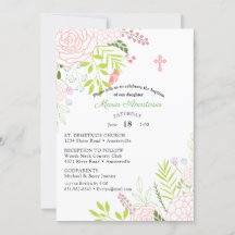 Uitnodiging voor de doop van Maria