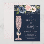 uitnodiging voor de douche van de marine en de waz (Voorkant / Achterkant)