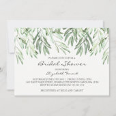 Uitnodiging voor de douche van de Olive Branch bri (Voorkant)