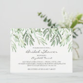 Uitnodiging voor de douche van de Olive Branch bri (Staand voorkant)