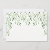 Uitnodiging voor de douche van de Olive Branch bri (Achterkant)