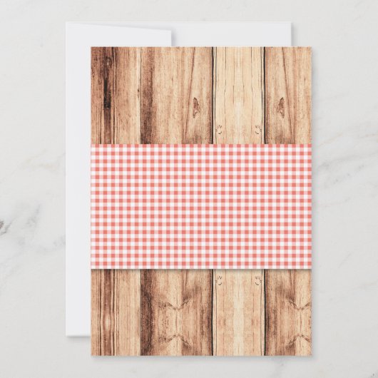 Uitnodiging voor de douche van krepe-brudal (Achterkant)