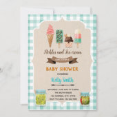 Uitnodiging voor de douche van Pickles-crème (Voorkant)