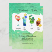 Uitnodiging voor de Drink van de zomer (Voorkant / Achterkant)