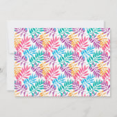 Uitnodiging voor de Easter Egg Hunt. Waterverf (Achterkant)