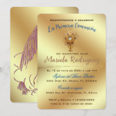 Uitnodiging voor de Eerste Communie (Spaans)  (Voorkant / Achterkant)