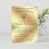 Uitnodiging voor de Eerste Communie (Spaans)  (Staand voorkant)