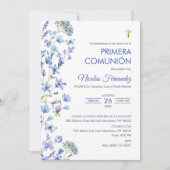 Uitnodiging voor de Eerste Communie van het kruis (Voorkant)