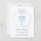 Uitnodiging voor de eerste Heilige Communie - Jong (Voorkant)