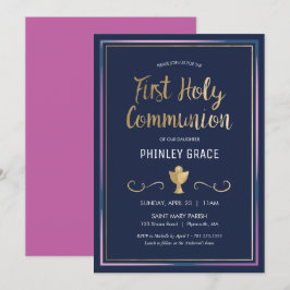 Uitnodiging voor de eerste Heilige Communie - lega