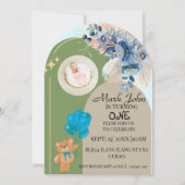 Uitnodiging voor de eerste verjaardag (Voorkant)