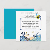 Uitnodiging voor de eerste verjaardag van de Schat (Voorkant / Achterkant)