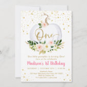 Uitnodiging voor de eerste verjaardag van Little P (Voorkant)