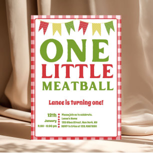Uitnodiging voor de eerste verjaardag van One Litt