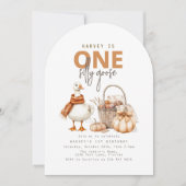 Uitnodiging voor de eerste verjaardag van One Sill (Voorkant)