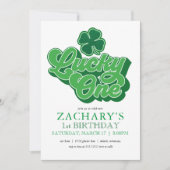 Uitnodiging voor de eerste verjaardag van St. Patr (Voorkant)