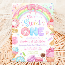 Uitnodiging voor de eerste verjaardag van Sweet On