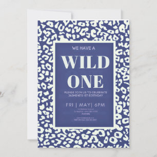 Uitnodiging voor de eerste verjaardag van Wild One