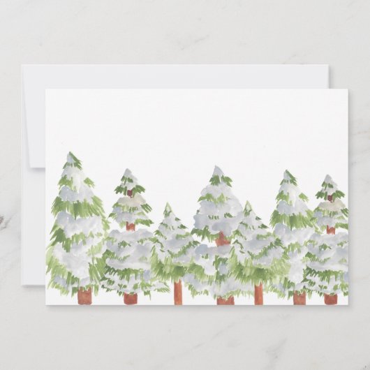 Uitnodiging voor de eerste verjaardag van winterla (Achterkant)