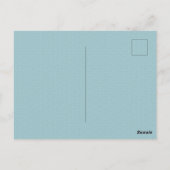 Uitnodiging voor de eerste verjaardagsparty (Achterkant)