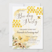 Uitnodiging voor de eerste wedstrijd van Bee Birth (Voorkant)