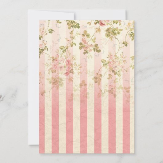 Uitnodiging voor de Etnische Afrikaanse Retro Tea  (Achterkant)