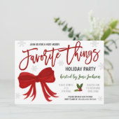 Uitnodiging voor de Favoriete Partij voor Vrije Di (Staand voorkant)