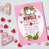 Uitnodiging voor de feestdag in Jingle & Mingle