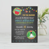 Uitnodiging voor de feestdag met de feestdag voor (Staand voorkant)