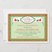 Uitnodiging voor de feestdag met de feestdag voor (Voorkant)