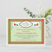 Uitnodiging voor de feestdag met de feestdag voor  (Staand voorkant)