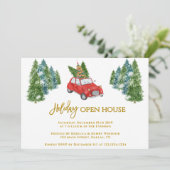 Uitnodiging voor de feestdag van de Open House Uit (Staand voorkant)