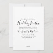 Uitnodiging voor de feestdag van de waterverf (Achterkant)