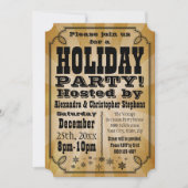 Uitnodiging voor de  feestdag van het oude land (Voorkant)